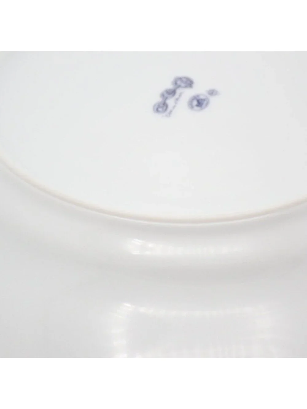 Hermes Chaine D'Ancre Dinner Plate Porcelain White Pawn